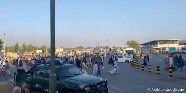 At least 5 people have been killed in Kabul airport, where people are trying to force their way onto planes out of Afghanistan, report says
