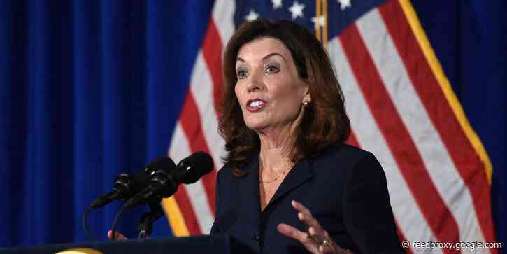 Incoming New York Gov. Kathy Hochul said she's not ruling out a statewide vaccine mandate