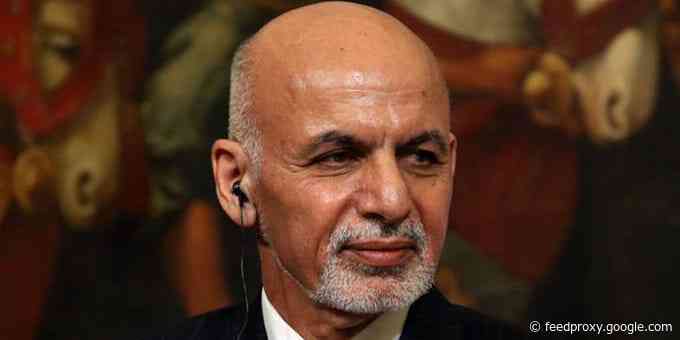Afghan President Ashraf Ghani flees Afghanistan as Taliban fighters enter Kabul, reports say