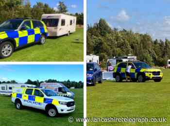 3 arrests and 5 caravans seized as police clear Lancashire travellers site