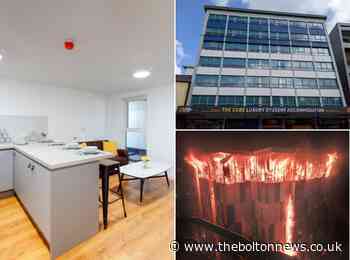 The Cube: Bolton student block destroyed in fire open again - The Bolton News