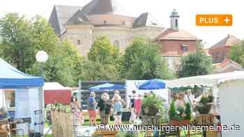 Starkregen und Wind: Gartenmesse Diga muss abgebrochen werden - Augsburger Allgemeine