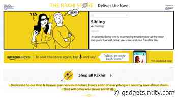 Amazon Launches Rakhi Store Ahead of Raksha Bandhan 2021: Deals on Phones, Speakers, More