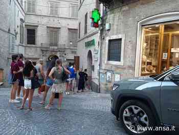 Green pass: Cavalcata Assunta Fermo, in fila per il tampone - Agenzia ANSA