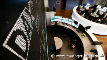 Börse: Dax und Dow Jones Industrial im Minus, Bitcoin über 47.000 US-Dollar