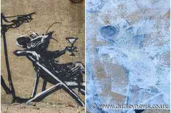 New Banksy artwork defaced in 'selfish and mindless way' - Dudley News