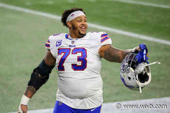 Bills LT Dion Dawkins has a 'long road' ahead after coming off the Covid list