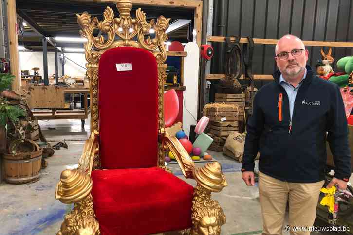 Veilinghuis verkoopt decors en podia van failliete decorbouwer Phixion: “De interesse is al heel groot”