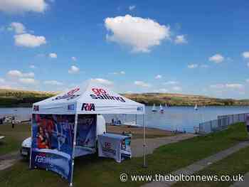 Delph sailing club's open day for those inspired by Olympics