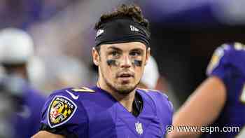 Ravens backup QB McSorley (back) out for weeks