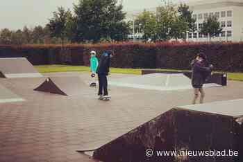 Tijdelijk skatepark verwelkomt eerste bezoekers