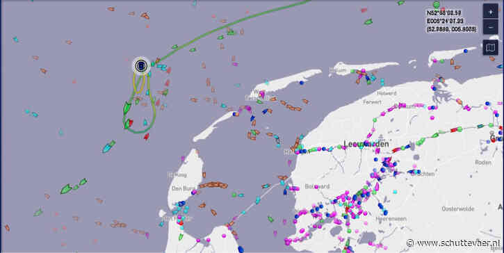 [UPDATE] Grote zoekactie naar passagier op Noordzee bij Texel