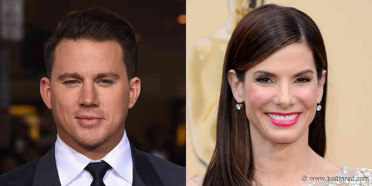 Channing Tatum Jumped Into a Pool Holding Sandra Bullock as a Prank to Celebrate End of 'Lost City of D'