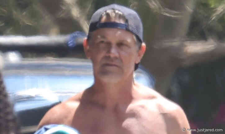 Josh Brolin Looks Ready for His Beach Day!