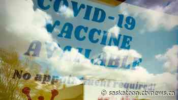 Here's a list of walk-in COVID-19 vaccine clinics happening in Saskatoon on Monday Aug. 16