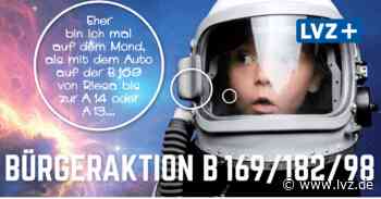 Bürgeraktion zum Ausbau der Bundesstraße 169 bei Oschatz - Leipziger Volkszeitung