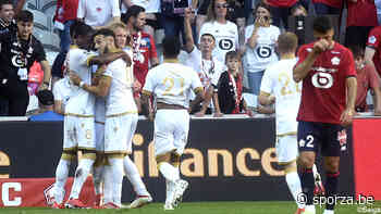 Kampioen Lille gaat met 0-4 onderuit tegen Nice | Ligue 1 Uber Eats 2021/2022 - sporza.be