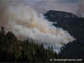 B.C. wildfire smoke over Sask. expected to start clearing with shifting wind