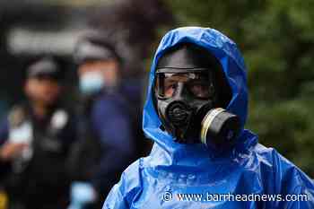 Police in bio-hazard gear raid property in drug-supply investigation - Barrhead News