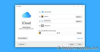 iCloud for Windows updated with new password manager app