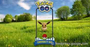 PSA: Eevee’s Community Day in Pokémon GO is happening this weekend
