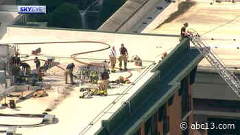 Firefighters battle 2-alarm fire at downtown Houston apartments - KTRK-TV