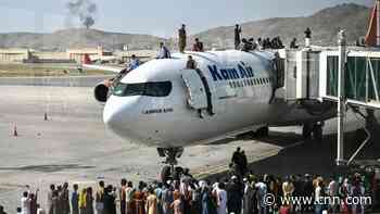 Chaos descends on Kabul's international airport