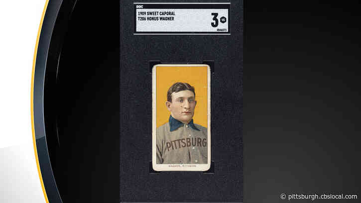 Rare Honus Wagner Card Sells For Record $6.6 Million At Auction