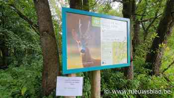 Bordjes die waarschuwen voor wolf in Reppel zijn nep