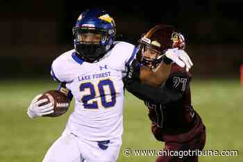 Spotlight on football: Jahari Scott didn't tell his mother when he started playing at Lake Forest. Neither realized then it could pave his way to college. - Chicago Tribune