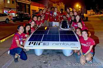MIT’s Nimbus Solar Car Wins 2021 American Solar Challenge
