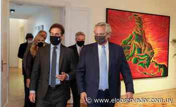 Cena en Buenos Aires: Alberto Fernández recibió a Lacalle Pou en la Quinta de Olivos - El Observador