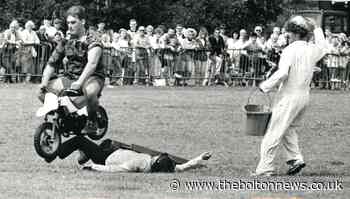 Remembering the fun and games as mini motorbike drives over person at Bolton show in 1989