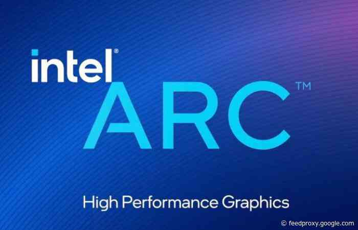New Intel Arc consumer high-performance graphics range announced
