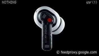Nothing ear (1) headphones go on sale tomorrow