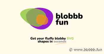 Blobbb — Get your fluffy blobby SVG shapes in seconds