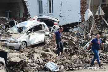 Lokaal bestuur en Rode Kruis-afdeling geven financiële steun aan slachtoffers overstromingen - Het Nieuwsblad