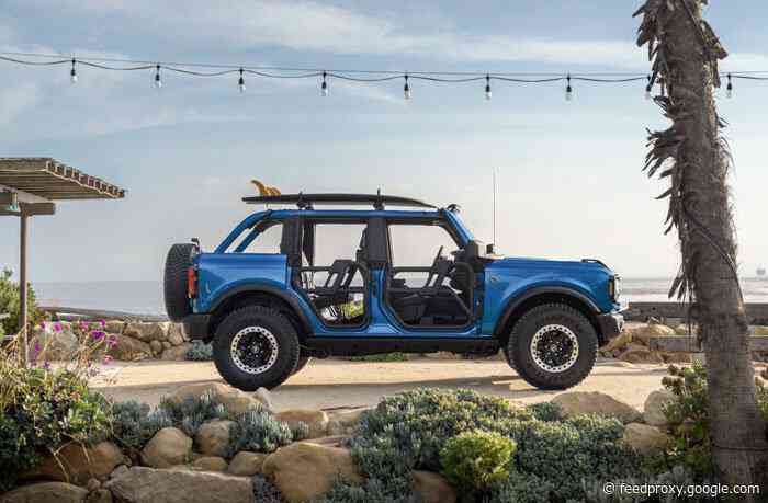 Ford Bronco Riptide concept shows available accessories