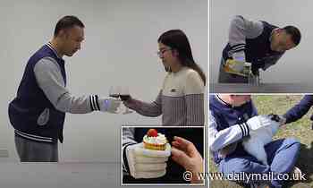 Inflatable robotic hand gives amputees real-time tactile control