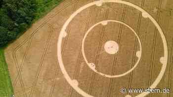 Rätselhafter Kornkreis im bayerischen Gauting aufgetaucht - STERN.de