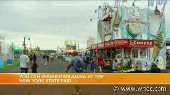 Yes, you can smoke weed at the NY State Fair