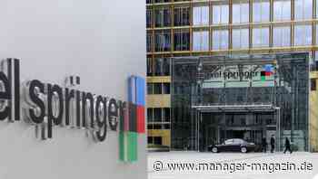 Axel Springer prüft Beteiligung an US-Zeitung Politico