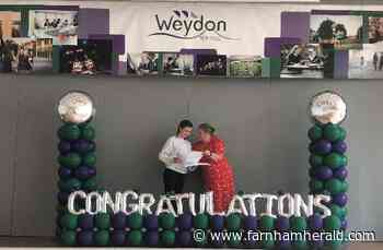 GCSEs: Weydon's class of 2021 rewrite the record books - Farnham Herald