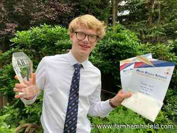 A-levels: BTEC success for More House student Thomas - Farnham Herald