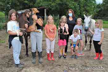 Ponyverzorging, kinderyoga en creatief zijn tijdens kampjes
