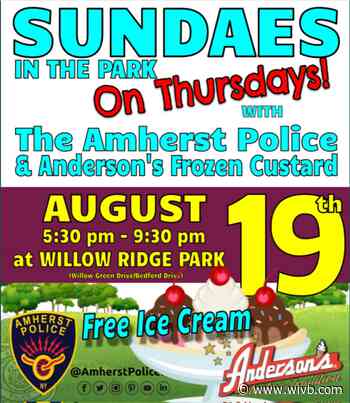 Amherst police holding community event with free ice cream