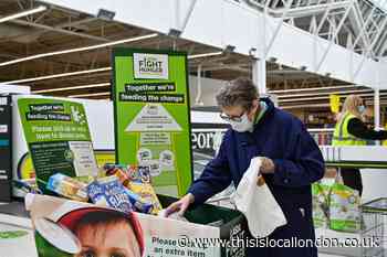Asda Colindale shoppers donate meals to help food banks