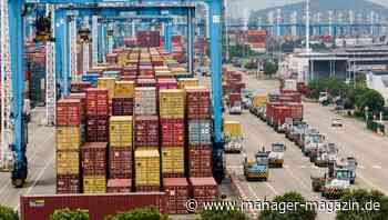 Containerschifffahrt: Schiffsstau in China weitet sich aus - Gefahr für globale Lieferketten