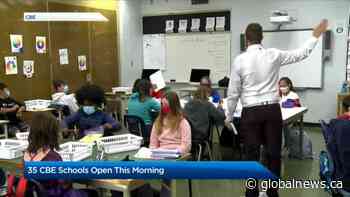 CBE students on modified calendar return to class Tuesday