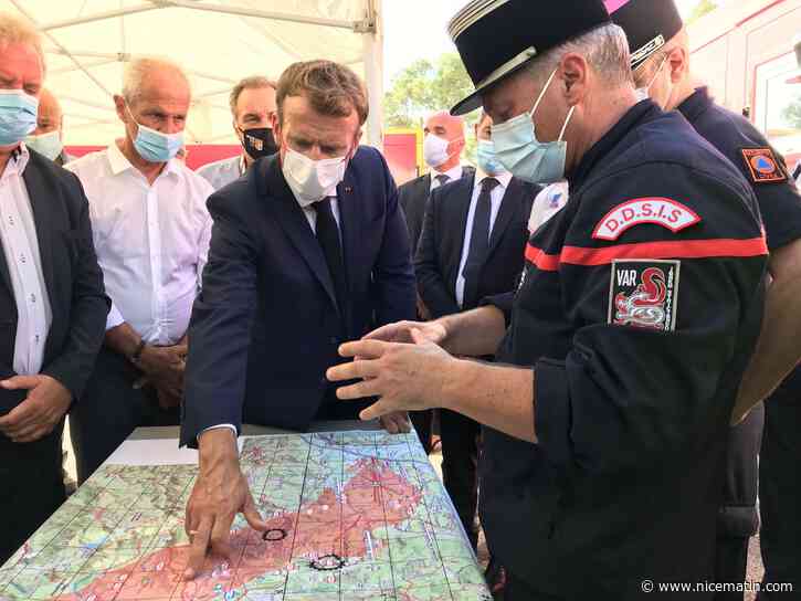 Macron sur place, appels à la solidarité, désastre écologique, 7.000 personnes évacuées... Le point à 19h sur l'incendie monstre dans le Var